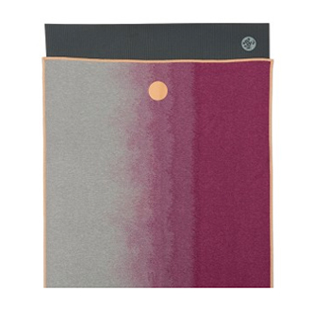 Yogitoes We Are One Waterfall Mat Towel, yoga, yoga gear, fitness, gym gear, workout, health, lifestyle, q by equinox, yoga towel, yoga mat